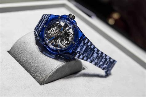 hublot integral tourbillon full sapphire|hublot blue sapphire.